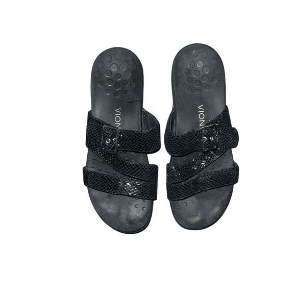 ✨Vionic Skylar - Women's Adjustable Slide Orthotic Sz 10 Sandals✨ - Picture 3 of 7